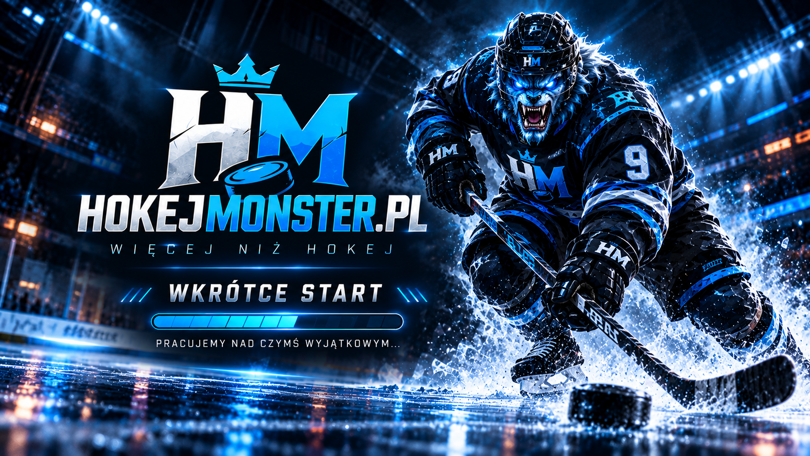 HokejMonster.pl. Więcej niż hokej. Wkrótce start.